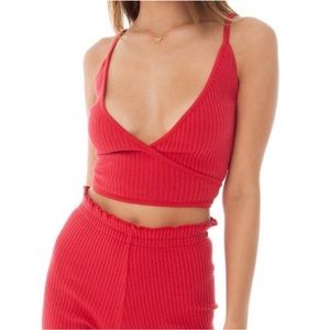 Are You Am I Wrap Top